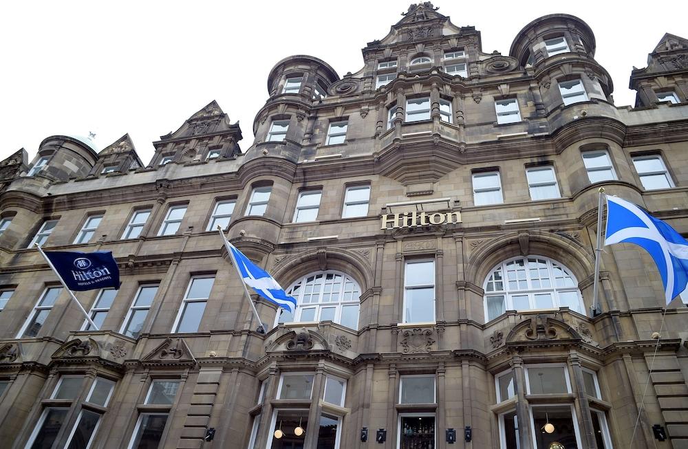Hilton Edinburgh Carlton Hotel Exterior foto